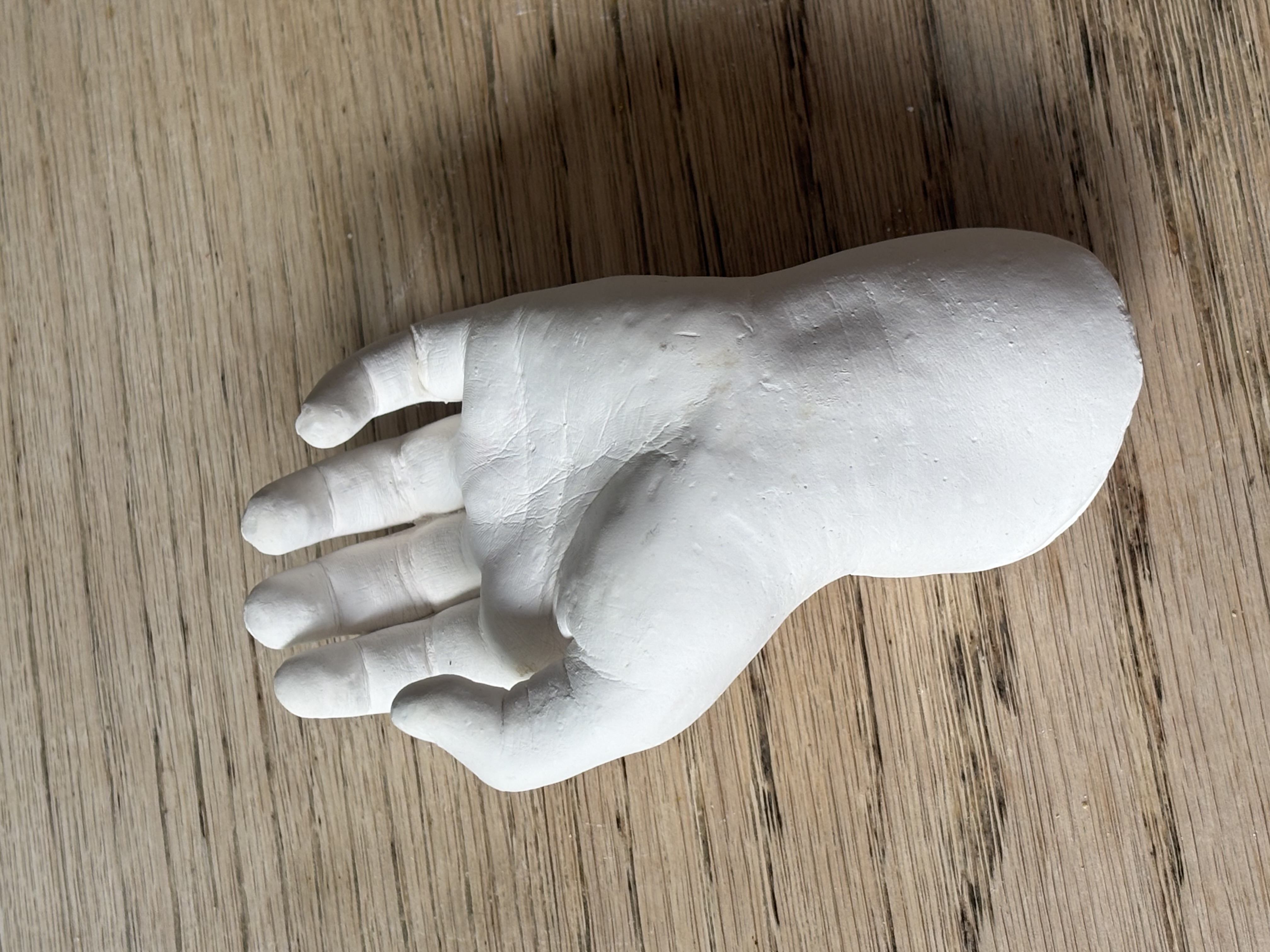 Child open hand close-up detail