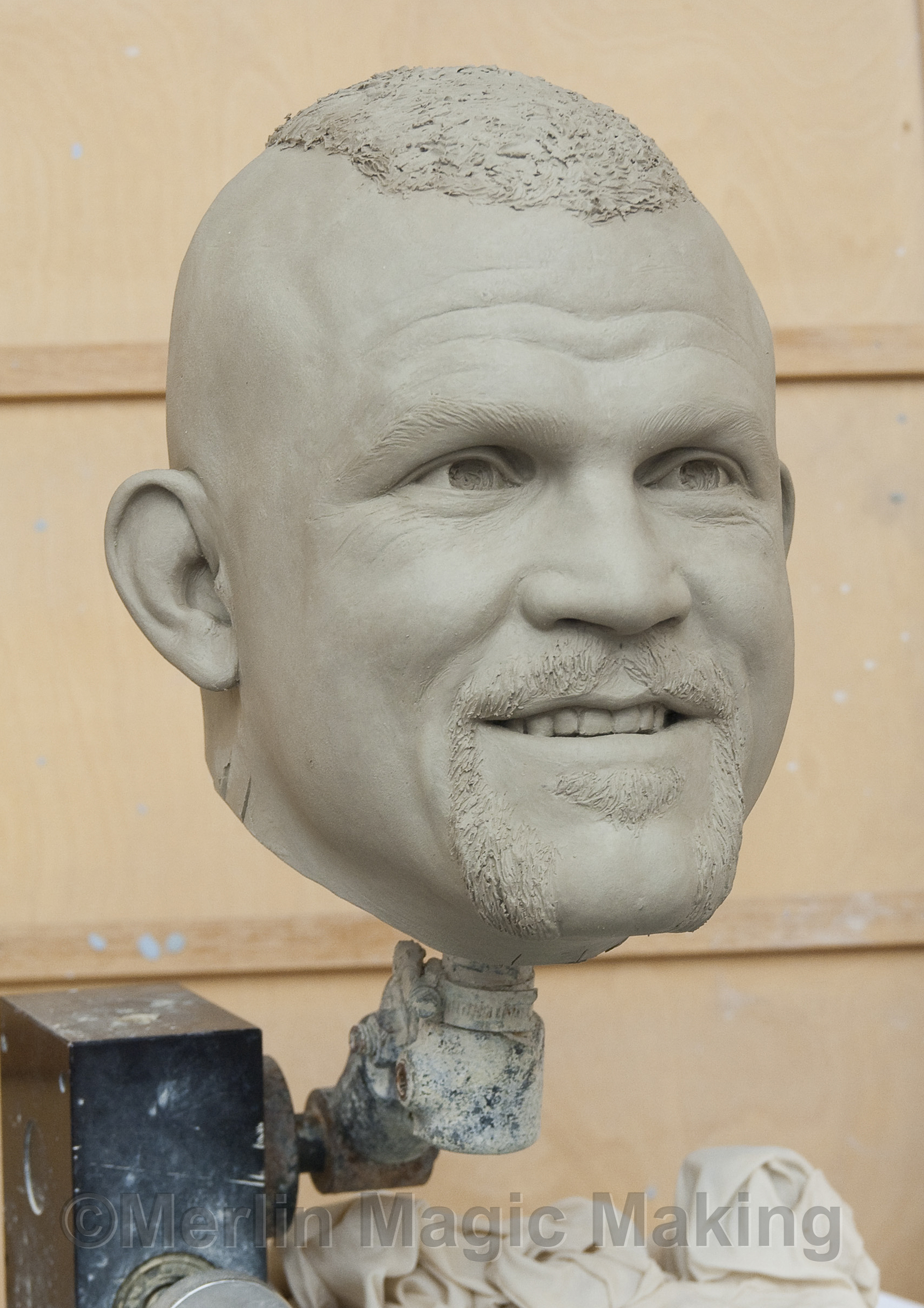 Chuck Liddell close-up detail