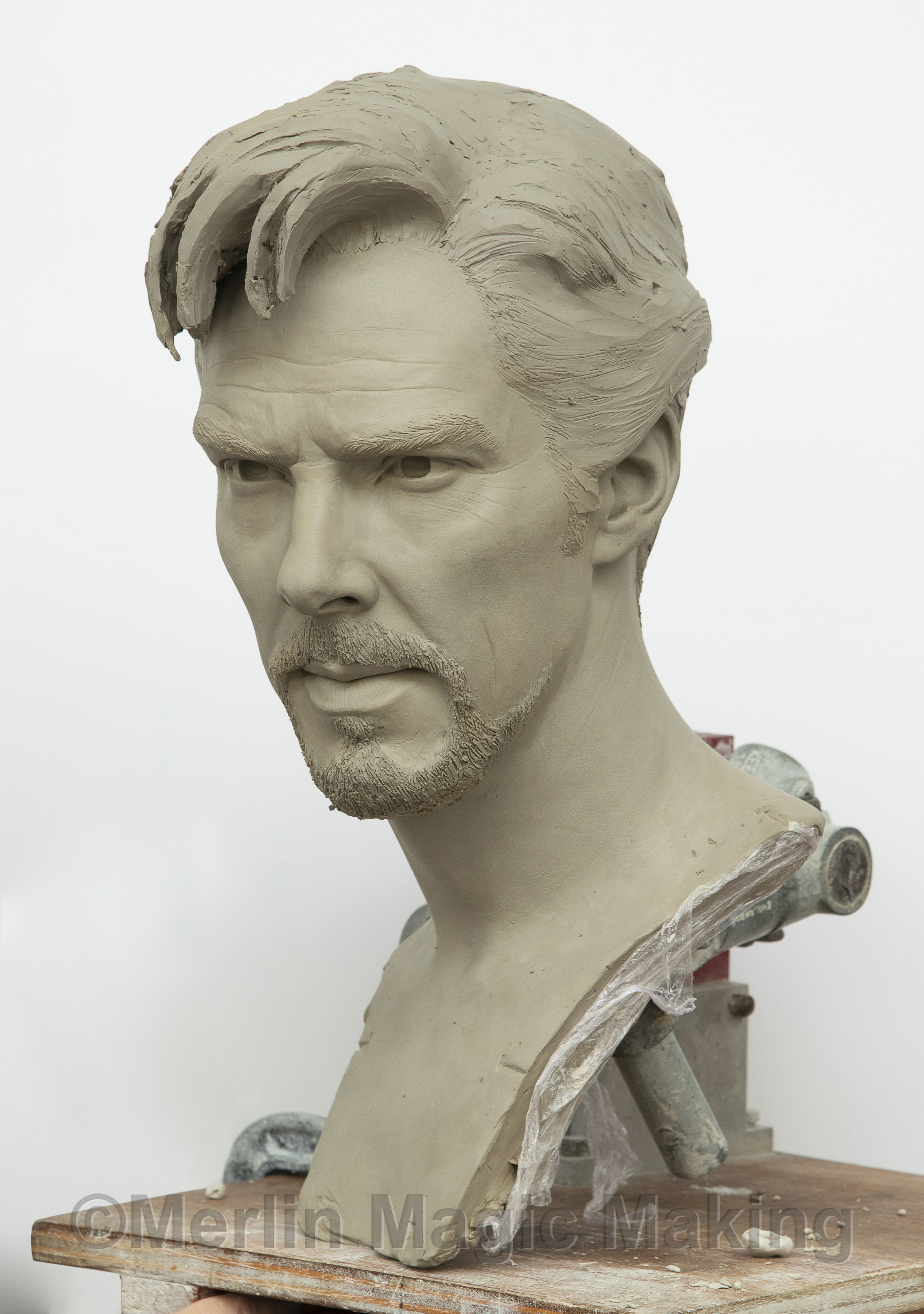 Dr Strange Benedict Cumberbach close-up detail