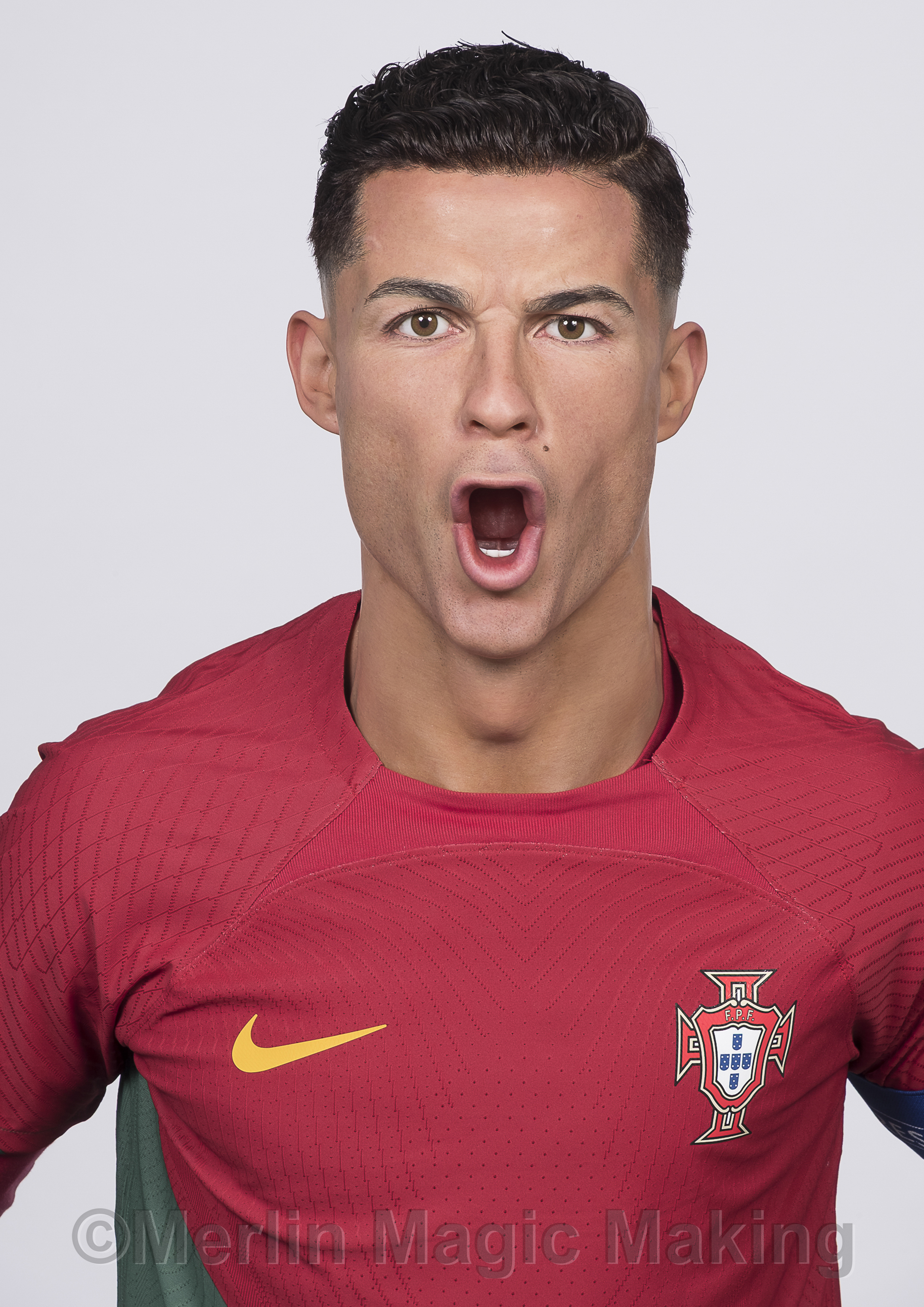 Ronaldo- wax figure